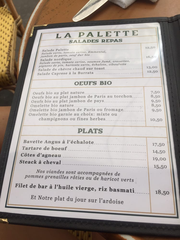 La Palette Menu - Image 6