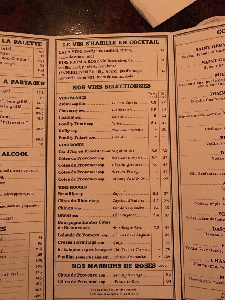 La Palette Menu - Image 9